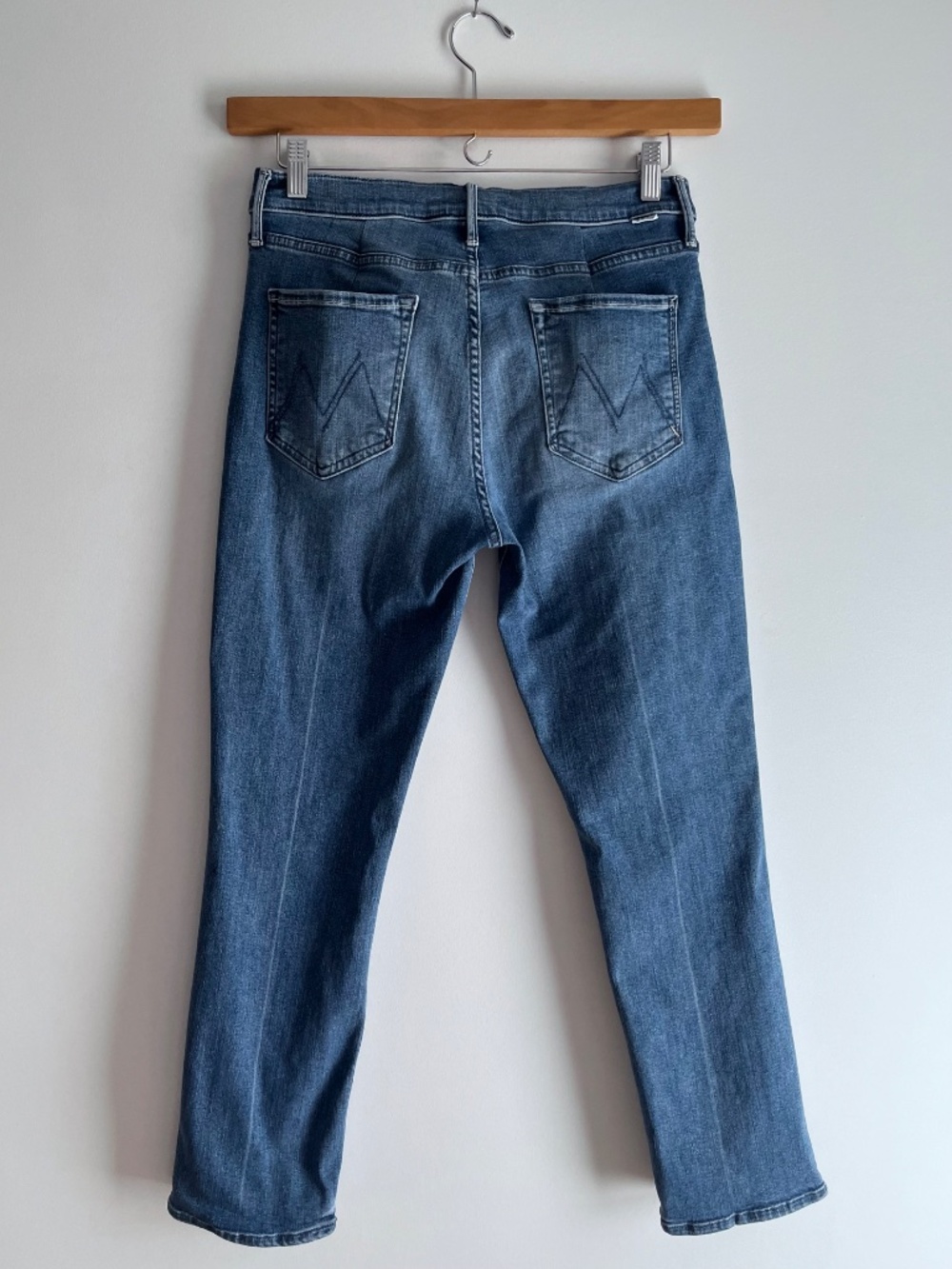 Mother "Dazzler" Mid Rise Straight Leg Ankle Jeans - Size 31